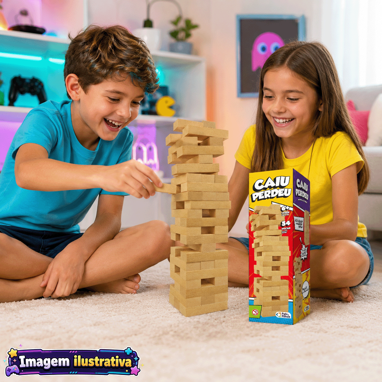Sozinho ou com amigos, a diversão é garantida!